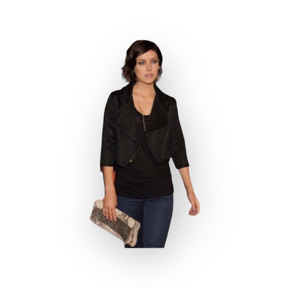new Tylie Malibu ✦ Runaway Rockstud Python Skinny Clutch Bag ✦ Celeb Red Carpet - Picture 4 of 16